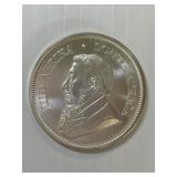 South Africa 1 Ounce Silver Krugerand