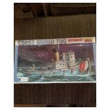 Coast Guard Tug Motorized original box Linberg pla
