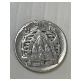 1945 (Scarce Date) Portugal 2.50 Escudos Silver co