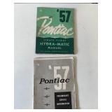 2 - 1957 Pontiac Manuals