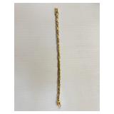 Infinity Links Bracelet Marked 925