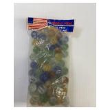 Vintage Marbles Cat Eyes 60 Count Sealed