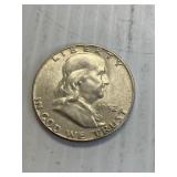 1952 Franklin Silver Half Dollar