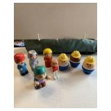 Bag of Weebles and other toy people