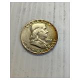 1951 Franklin Silver Half Dollar