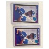 Ken Griffey Jr. Rookie Cards Lot of 2