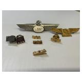 Vintage Airlines Pins Lot of 8