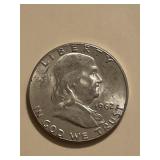 1962 Franklin Silver Half Dollar