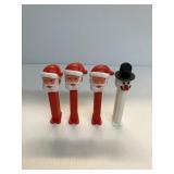 Lot of 4 Holiday Pez Dispensers