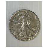 1934 S Silver Walking Liberty Half Dollar