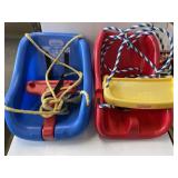 2 Swings: Little Tikes & Fisher Price