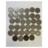 34 No Date Buffalo Nickels