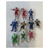 Power Rangers Action Figures Lot of 10