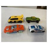 Lot of 4 Hot Wheels die cast cars