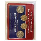 2003 UNC Kennedy & Sacagawea Collectors Edition