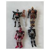 Various Action Figures Lot of 4