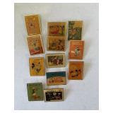 Disney Postage Stamp Pins Lot of 12