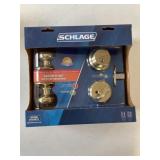Schlage Deadbolt And Entry Door Knob Set