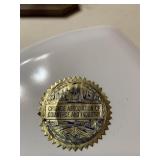 Chicago Water tower Souvenir Plate with Stand