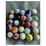 Mixed Bag of 25 Marbles 1/2"-5/8"
