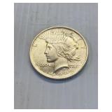1924 Peace Silver Dollar