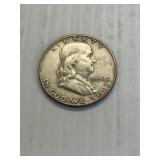 1951 Franklin Silver Half Dollar