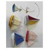 5 Sailboats