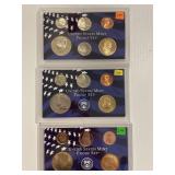 2003-S, 2005-S, 2006-S US Proof Sets x3