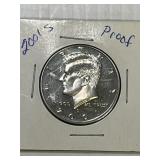2001 S Kennedy Half Dollar