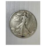 1940 S Silver Walking Liberty Half Dollar