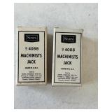 Vintage Machinist Jacks Lot of 2
