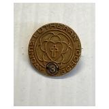 10K GF Lutheran SS 3 Year pin