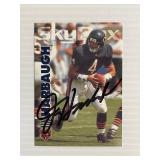 Chicago Bears Jim Harbaugh Autographed Card