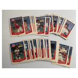 LOT OF 36 VINATGE 1988 RITE AID PROMO BASEBALL
