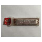 VINTAGE 1960S GOLD STAR HARMONICA *NEW IN PKG"