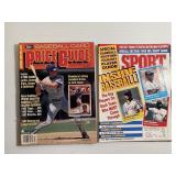 Lot of 2 Baseball / Sports Magazines (1990s