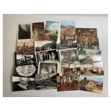 MIXED LOT OF 20 MIXED DATE POSTCARDS