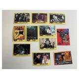 LOT OF 10 VINATGE BATMAN TRADING CARDS