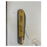 Foreign made knife Ivory like scales