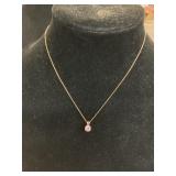 14K GF 17" necklace and Charm