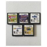 5 - NINTENDO DS GAMES: THE SMURFS, SCOOBY-DOO