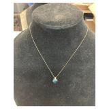 12K GE 17" Necklace with Charm