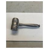 Miniature aluminum gavel