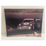 Original Porsche Audi Race Car Photo 11"x14"