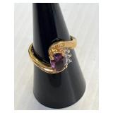 14K GE Ring Size 6.75