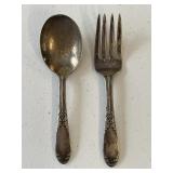 VINTAGE KING EDWARD KIDS SPOON/FORK