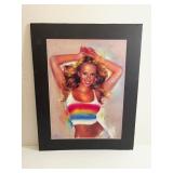 LARGE ART PRINT OF MARIAH CAREY (20" TALL)