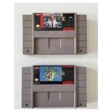 2 UNTESTED SNES, SUPER MARIO WORLD, MADDEN 93 FB