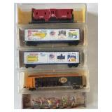 N SCALE RAIL ROAD CARS