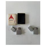 2 1971 ZIPPO LIGHTERS - USED